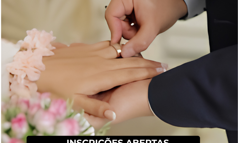 Santa Luzia terá mutirão de casamento civil gratuito; inscrições vão de 3 a 17 de agosto 1 mutirão de casamento civil gratuito